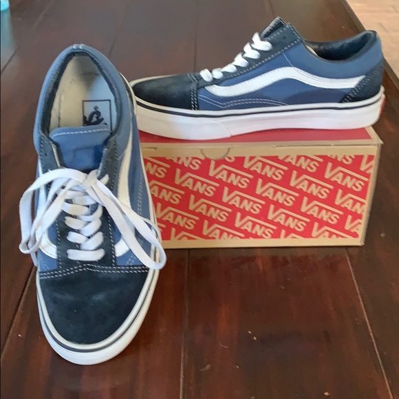 vans navy old school